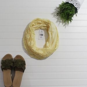 Yellow Infinity Scarf